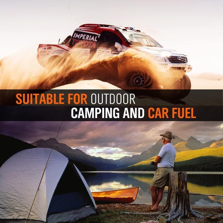 Kompakte tragbare Handluftpumpe