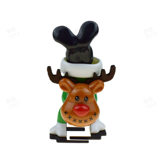 Aufziehbares Weihnachtsspielzeug 2 für 1