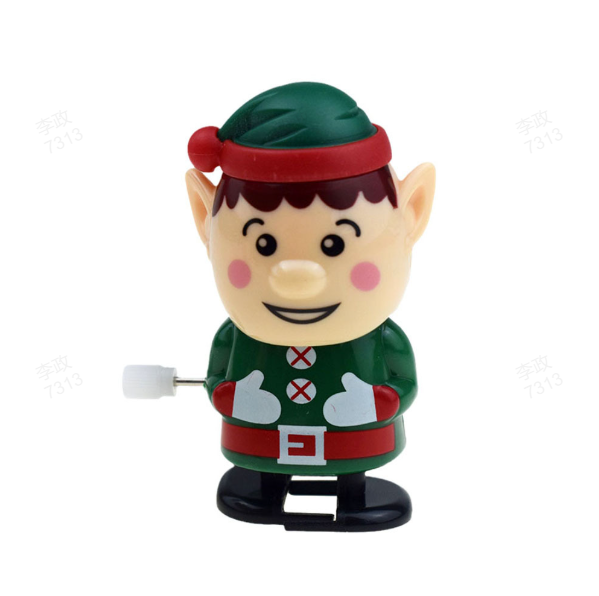 Aufziehbares Weihnachtsspielzeug 2 für 1