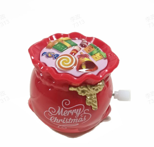 Aufziehbares Weihnachtsspielzeug 2 für 1