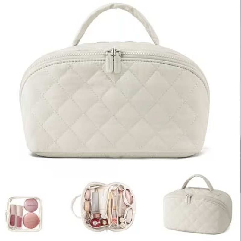 Kompakte Kosmetiktasche für unterwegs