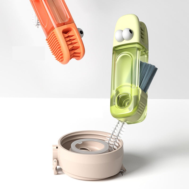 4-in-1 flexible Flaschenbürste für Engstellen