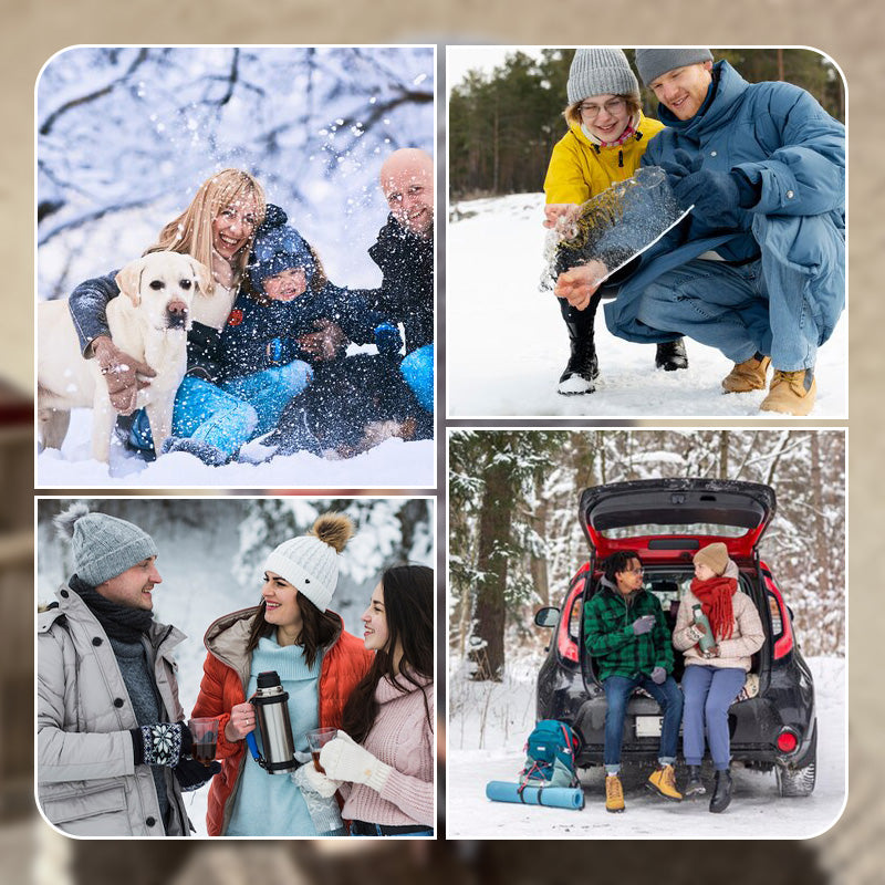 3-in-1 Damen Winter Skimaske