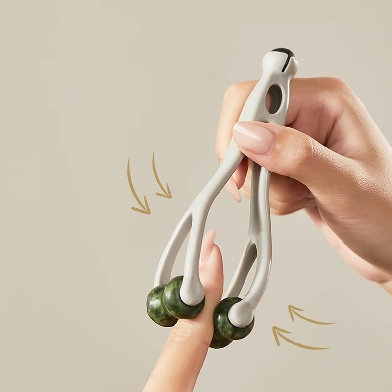 Gua Sha Gesichtsmassage Set Naturstein