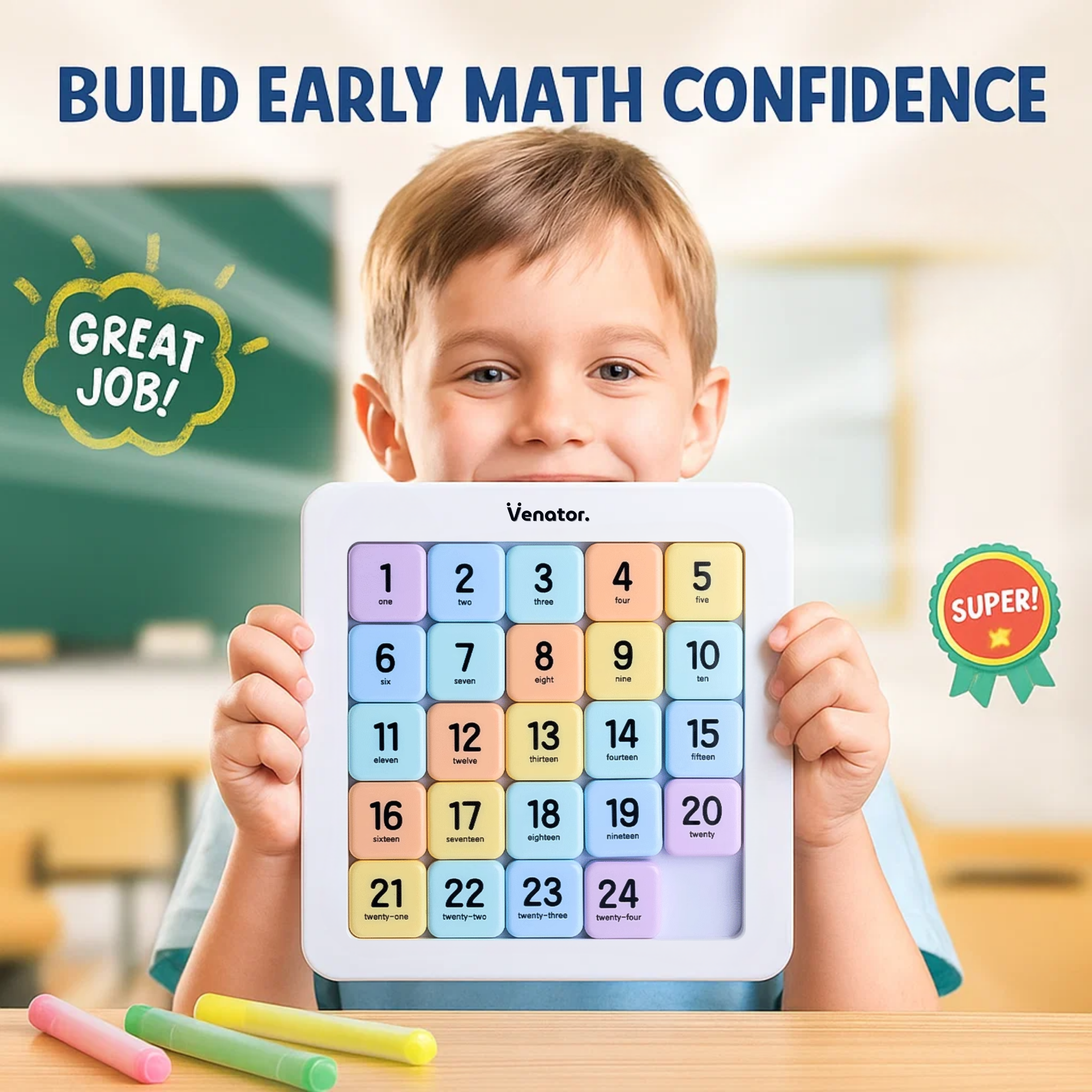 Schiebepuzzle fürs Gehirntraining Weihnachtsgeschenk