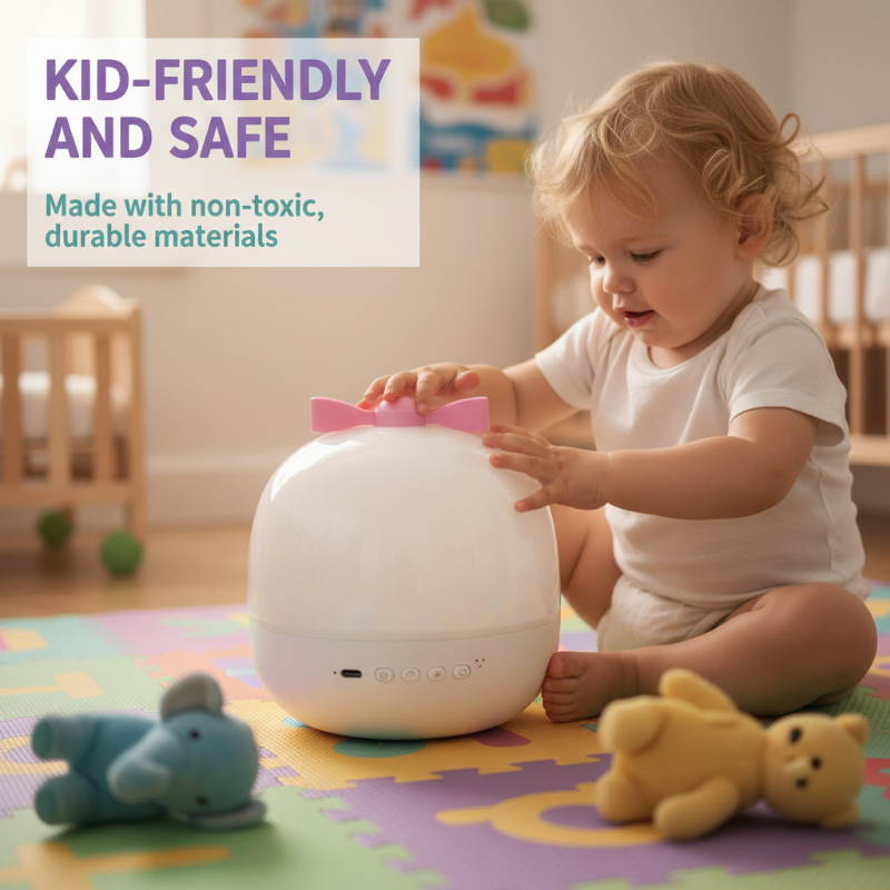 Aufladbarer drehbarer Sternenhimmel Projektor Nachtlicht